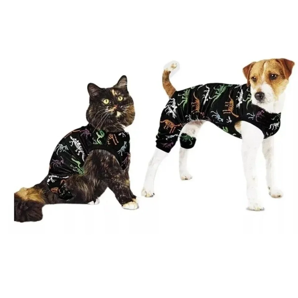 Hyde And Eek Halloween Dog Pajamas Dinosaurs Large